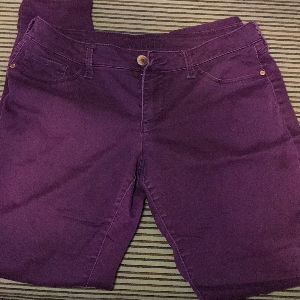 Maroon skinny jeans size 31
